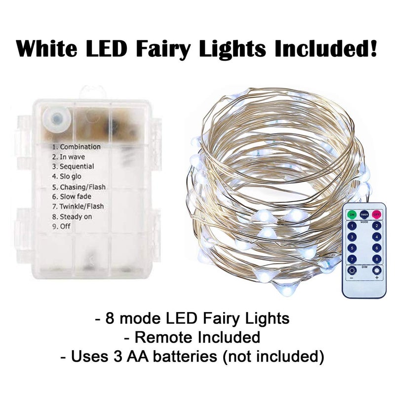 Vela Lanterns 10.5" Metal Moroccan Decorative LED Fairy Lights Candle Lantern Holders for Indoor Home Fantasy Decor, Table Centerpieces, Outdoor Patio or Porch, Weddings, Clear, Medium - Image 4